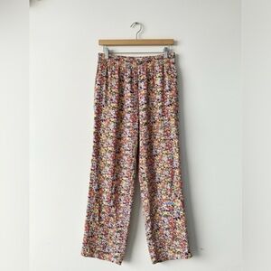 Scotch & Soda Amsterdam Floral Wide Leg Pajama Pants Viscose Ecovero L / 32